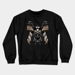 samurai skull Crewneck Sweatshirt